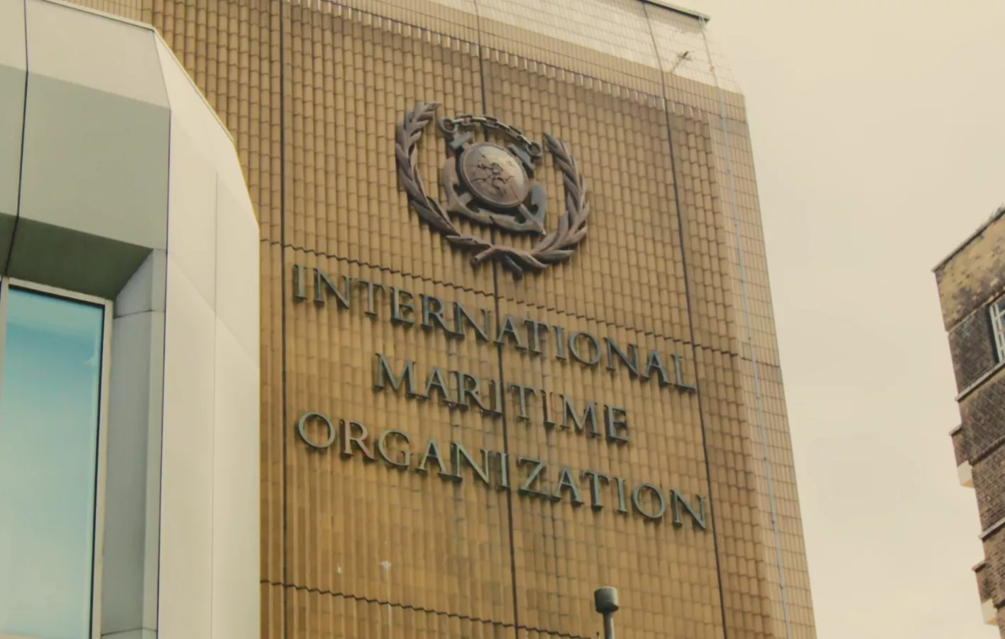Sign for the international maritime organisation