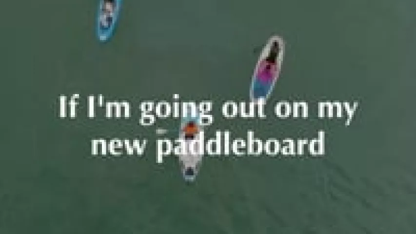 Preview image for the video "Stand up paddleboarding".